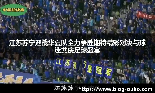 江苏苏宁迎战华夏队全力争胜期待精彩对决与球迷共庆足球盛宴